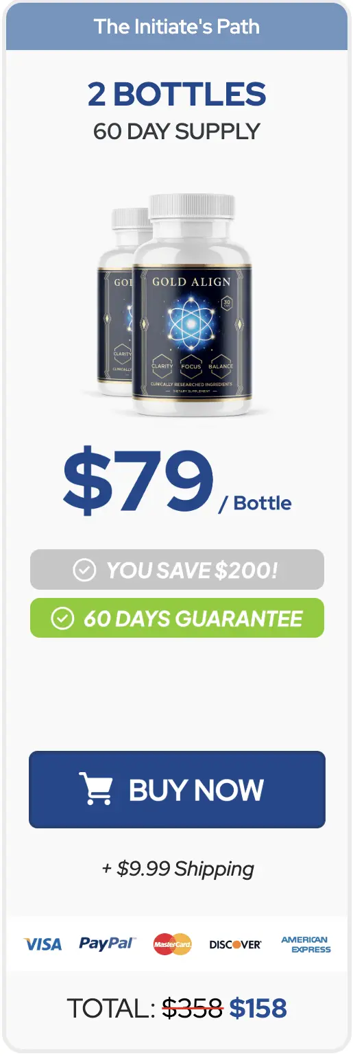 Gold Align 2 Bottles